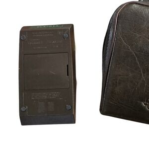 Vintage Texas Instruments The MBA Financial Calculator LED 1977 Case Manual